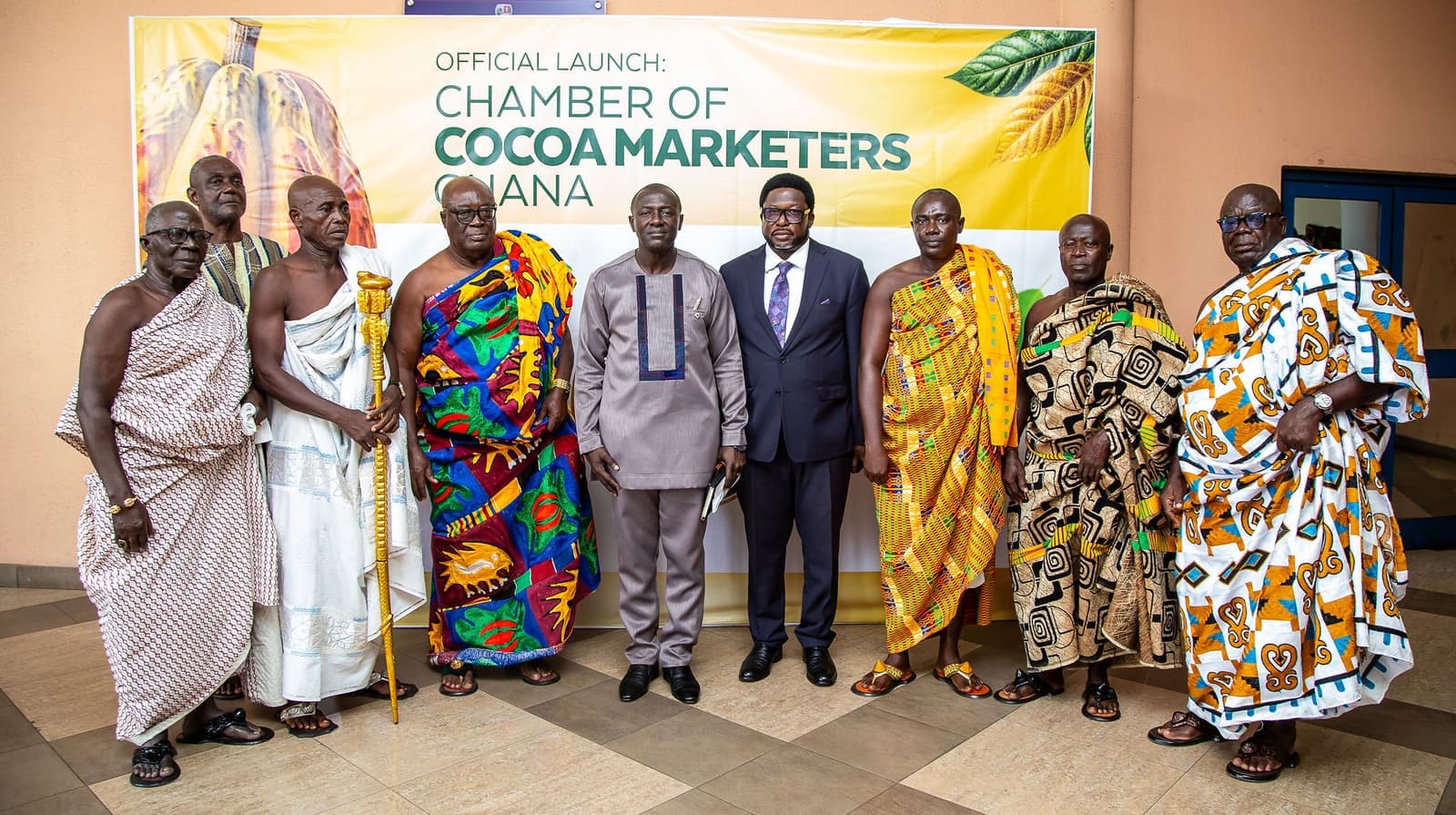 Traditional leaders with Chamber representatives